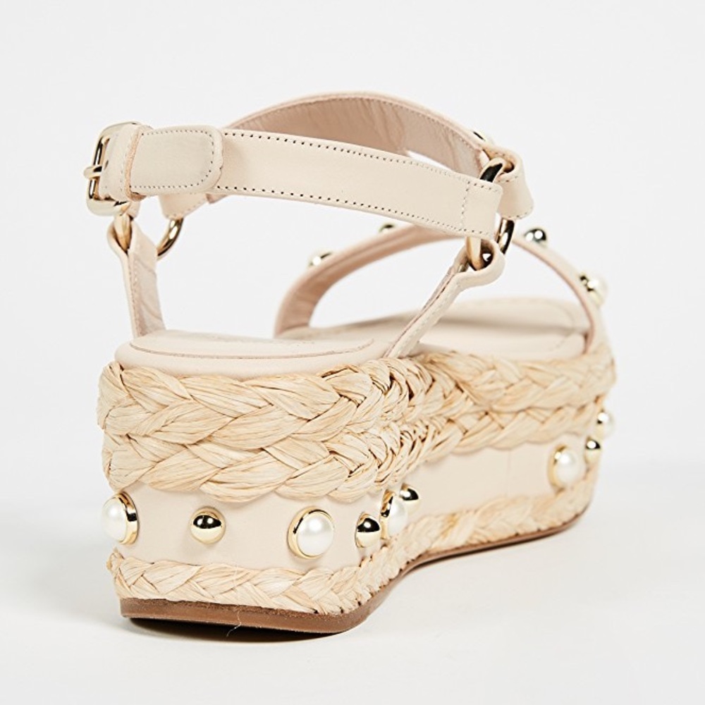 NIB STUART WEITZMAN BE RAFFIA SANDALS 9.5 🔥 - Picture 2 of 6